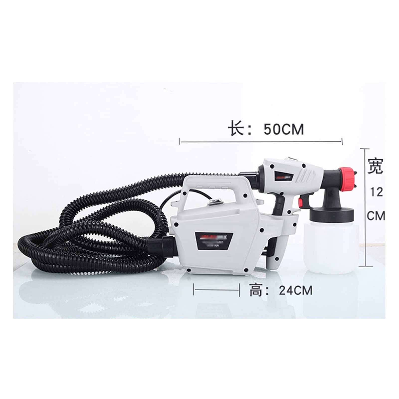 Máquina de pintura automática de flujo ajustable de pistola de pulverización sin aire sobrealimentada eléctrica de alta potencia de 1280W Maquinaria y Accesorios