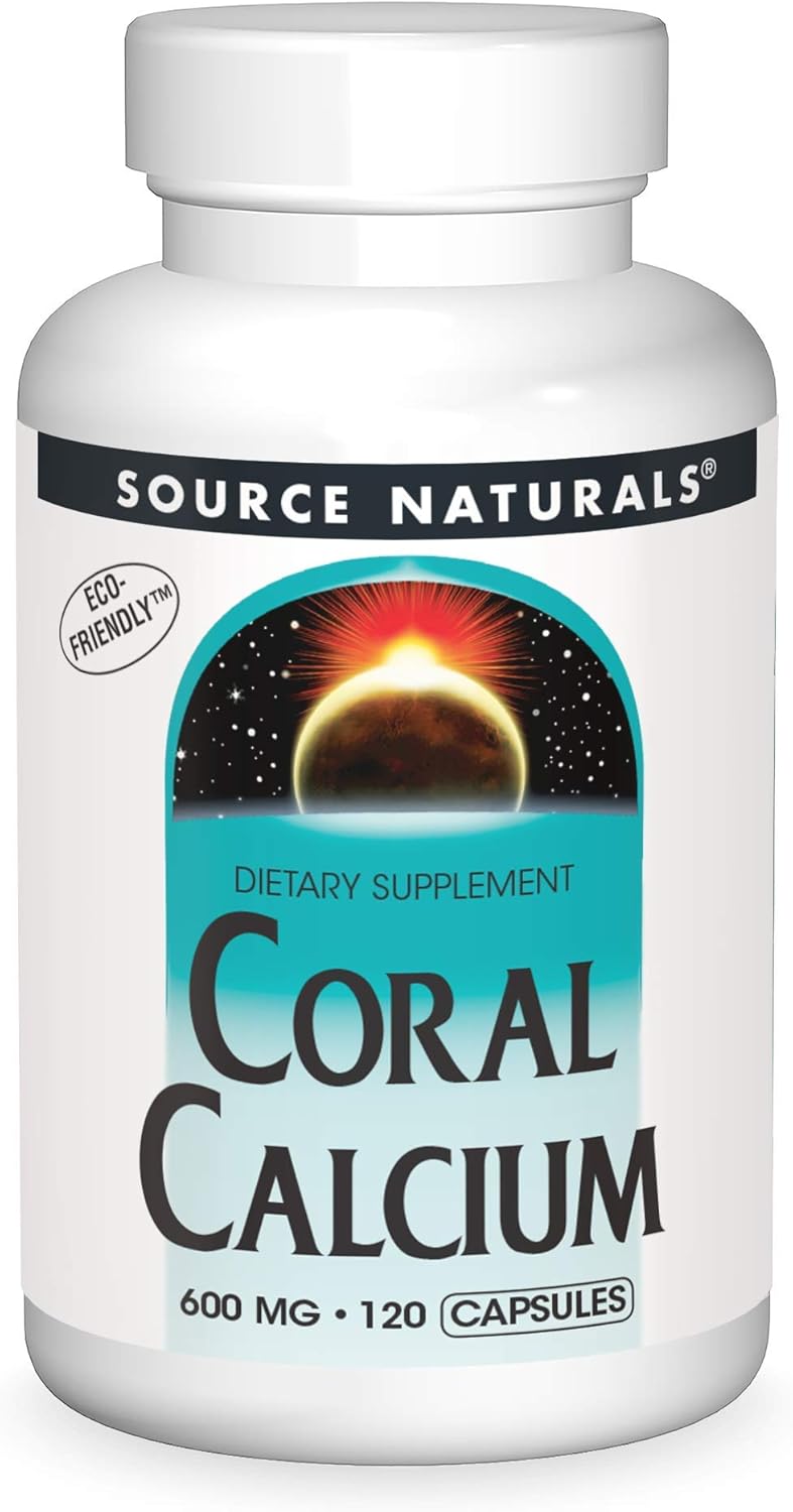 Source Naturals Coral Calcium 600 Mg, 120 Capsules Health