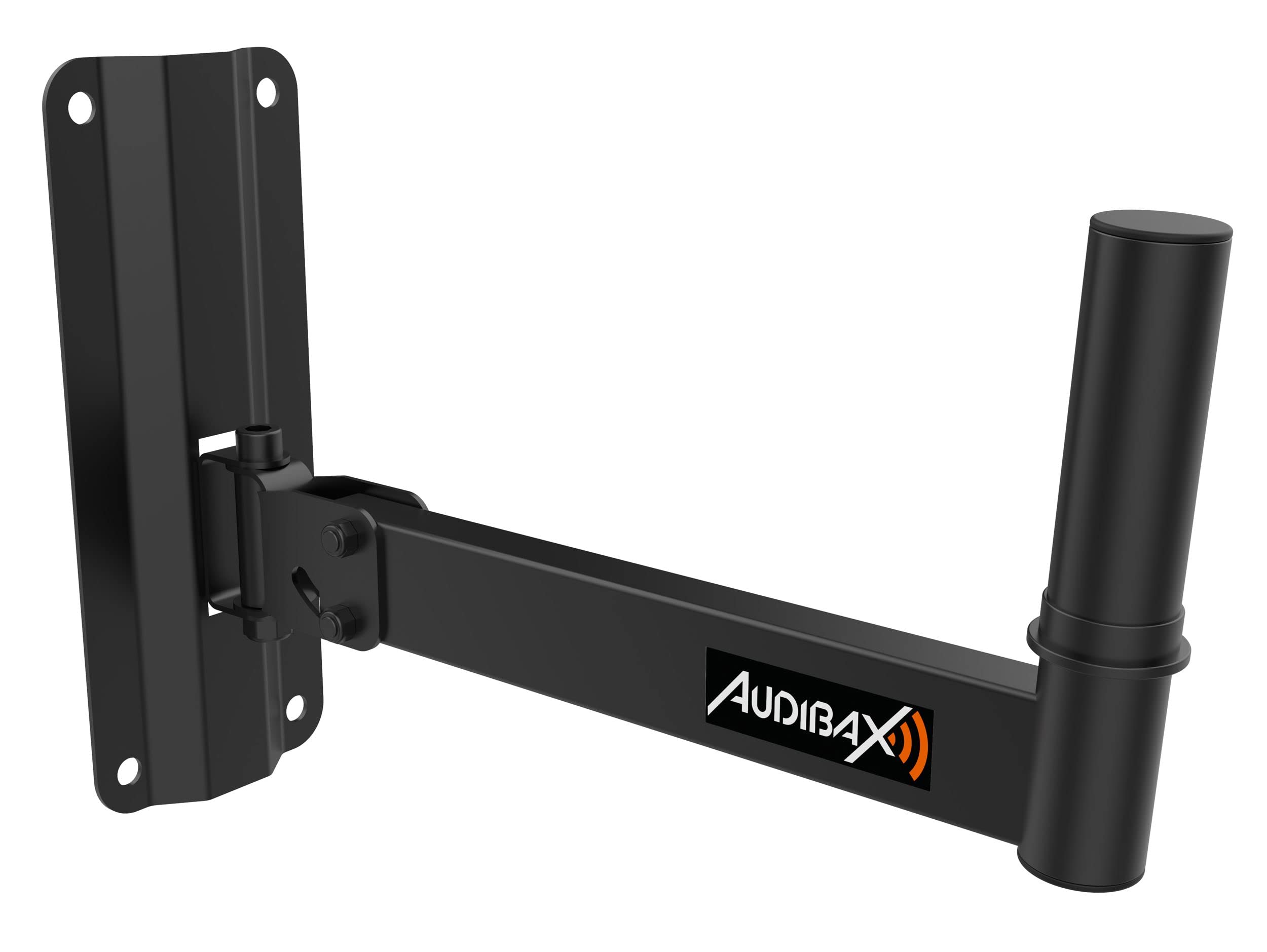Audibax Neo 40 Soporte de Pared para Altavoz Profesional. Vaso 35mm (Pareja)