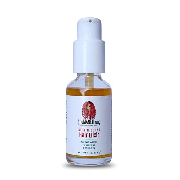 Biotin Boost Oil - Hair Oil for Dry Damaged Hair. Strengthens weak limp hair!