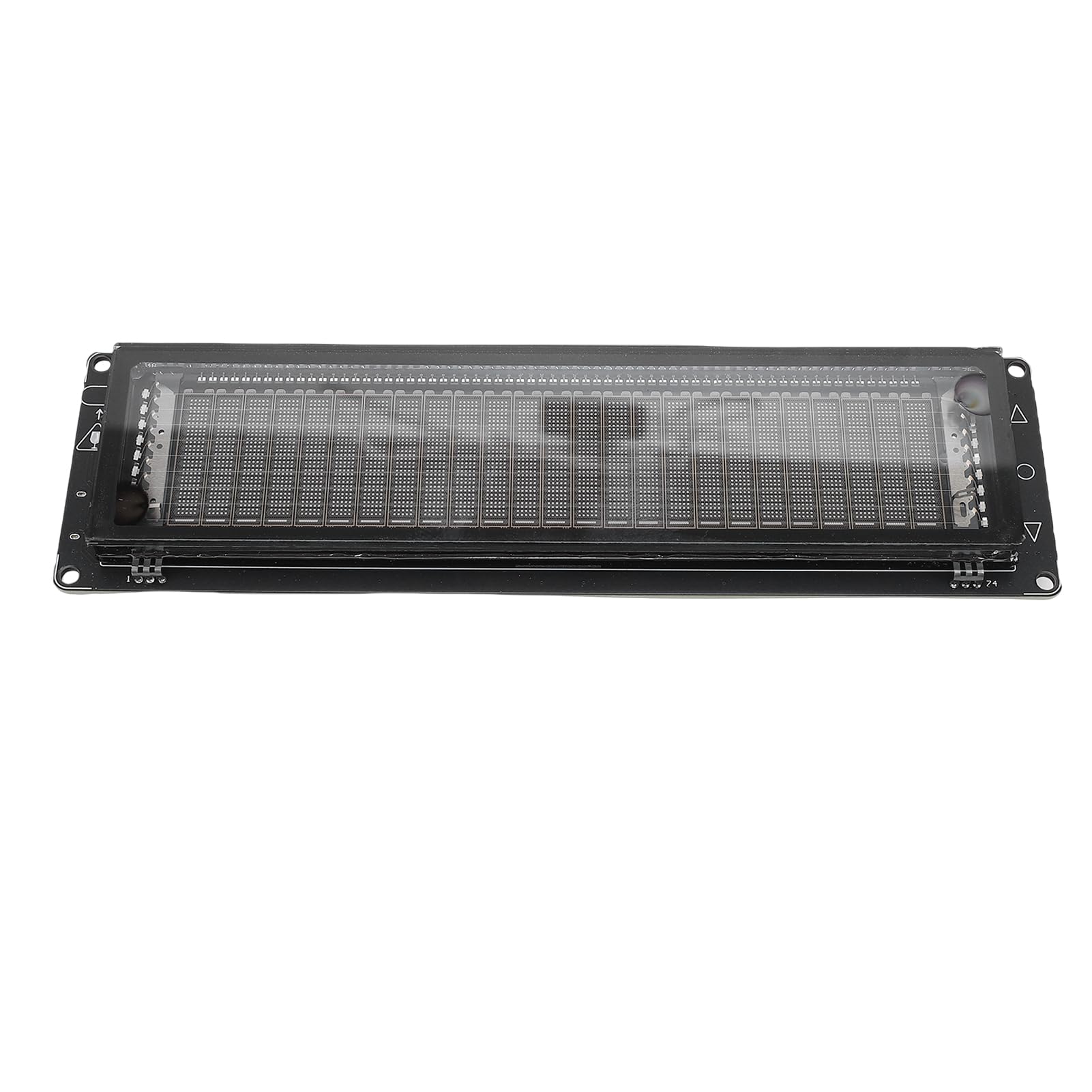 Wyświetlacz Widma Muzycznego VFD z funkcją Zegara na Imprezy Domowe, materiał Akrylowy, 176x50x23mm, Poprawia Wrażenia Muzyczne