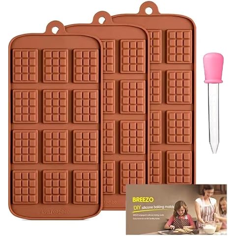 Waffle Chocolate Moulds Silicone Candy Molds Cover