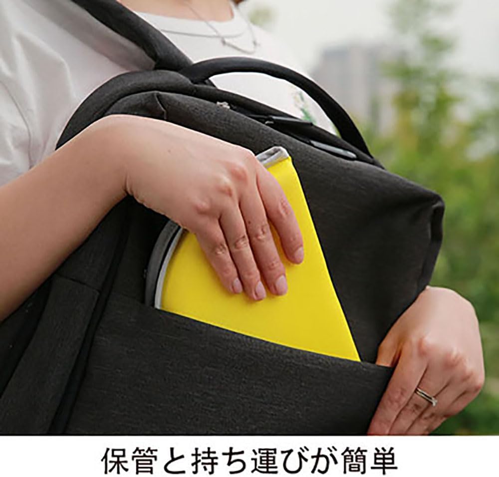 ゲルクッション、屋外の公園の草のキャンプのためのポータブル折りたたみ式の小さなクッション、取り外し可能で洗える断熱と防湿パッドジェル座布団 ク低反発 座布団クッション (ネイビーブルー)