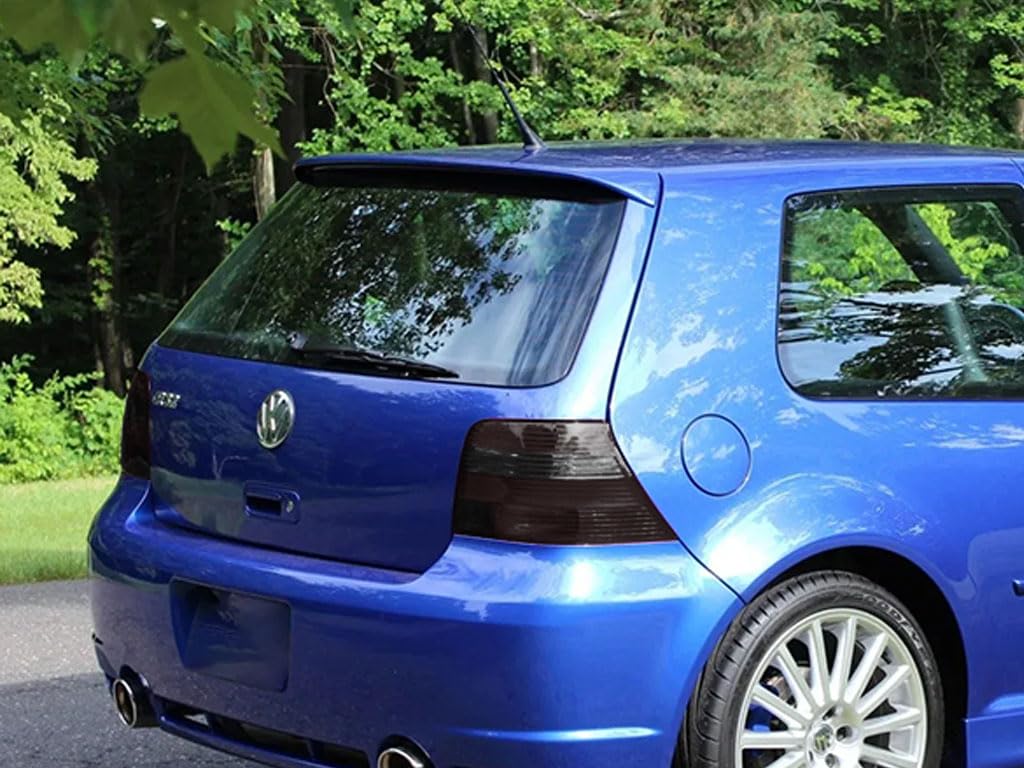 Rvinyl Tail Light Tint Covers Compatible with Volkswagen R32 2004 - Smoke