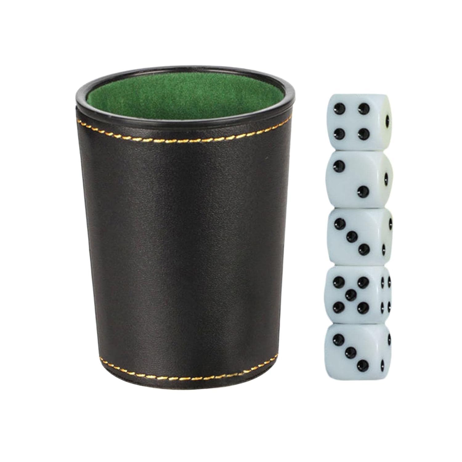 DreamPalace India Professional Dice Cup Bar Dice Game W/ 5 Dices for Travel Bar Party Collectibles | Casino | Dice (B0DFYDRZYD) Amazon Price History, Amazon Price Tracker