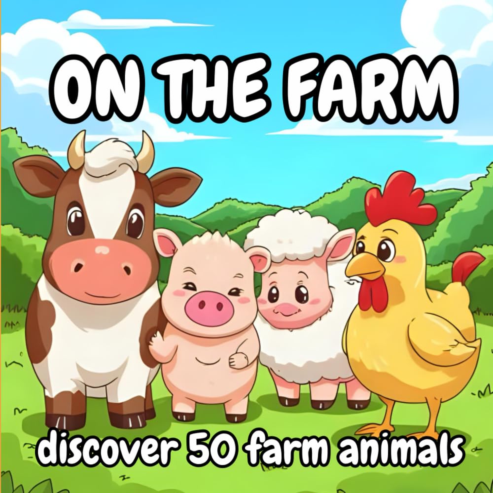 On the Farm: Discover 50 farm animals