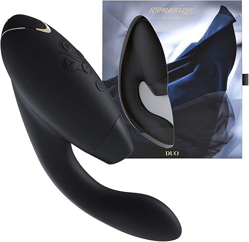 Miniatura 7 de Womanizer Duo - Vibrador de succión de clítoris para mujer, juguete sexual vibrador para estimulación del clítoris y punto G, silencio inteligente,