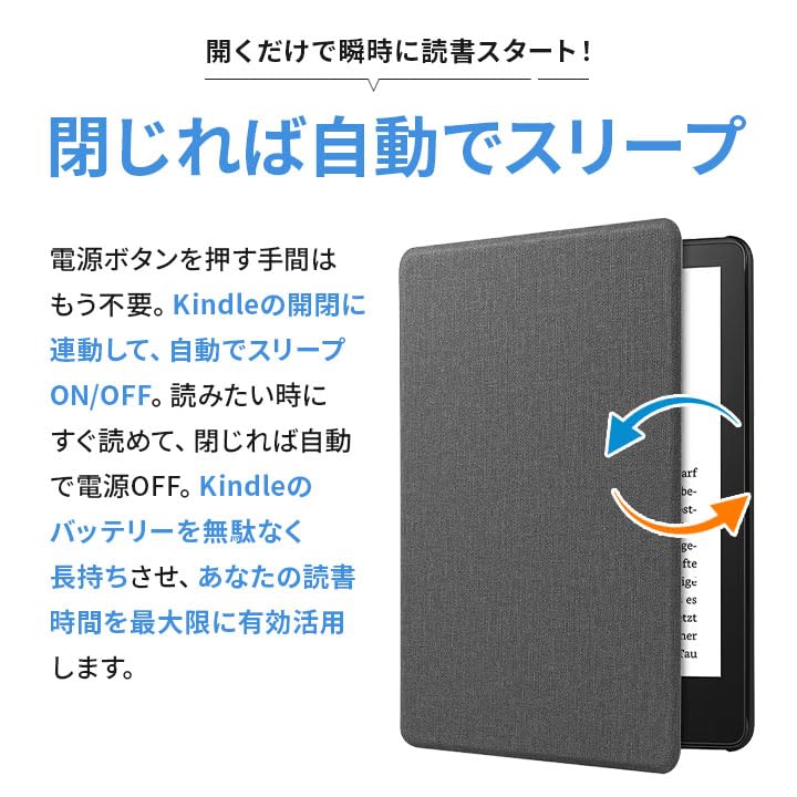 Amazon.co.jp: Kindle Paperwhite 第12世代 ケース 2024モデル対応