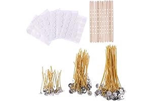 Beeswax Organic Candle Wicks: Natural Wicks for a Serene Ambiance