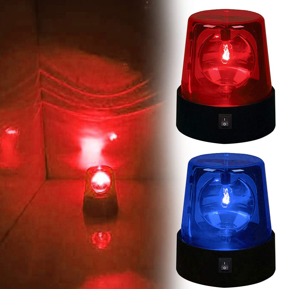 Luce Rotante LED Per Feste - Sfera Palcoscenico 360° Rosso
