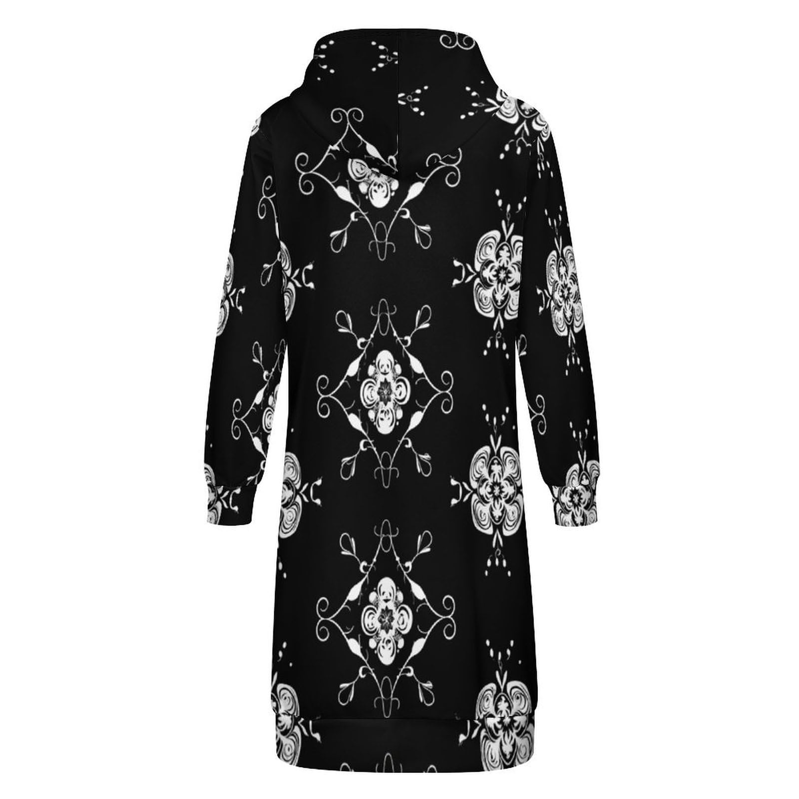 Sweat-Shirts à Capuche pour Femmes, à Manches Longues et à Motifs Floraux, Doux, Confortables et décontractés, avec Poches.