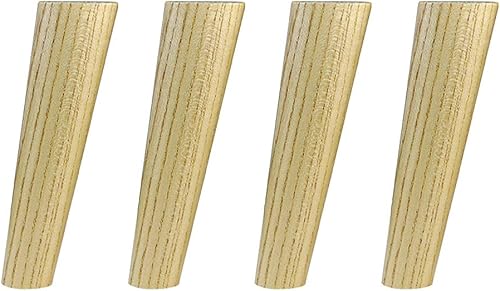 Patas de madera maciza para muebles, patas inclinadas para sofá, patas de repuesto para armarios de TV, mesa auxiliar, armarios, mesitas de noche,