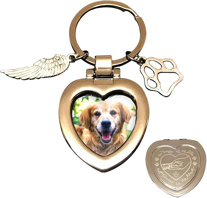 dog and pet memorial keychain