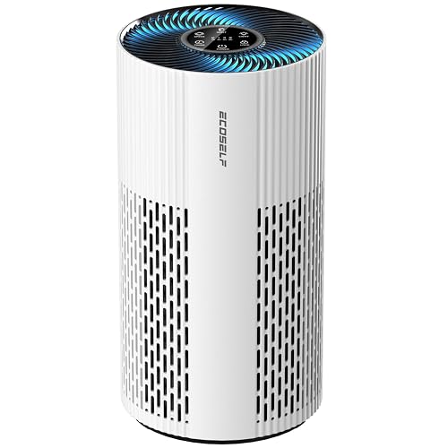 ECOSELF Large Room Air Purifier HAP604 Bright White