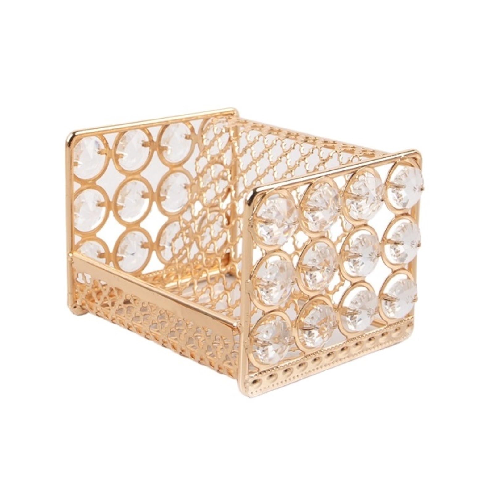 DANNMPX Business Card Holder Business Card Holder Stand Name Display Desktop Storage Organizer(10x8.5x7cm)