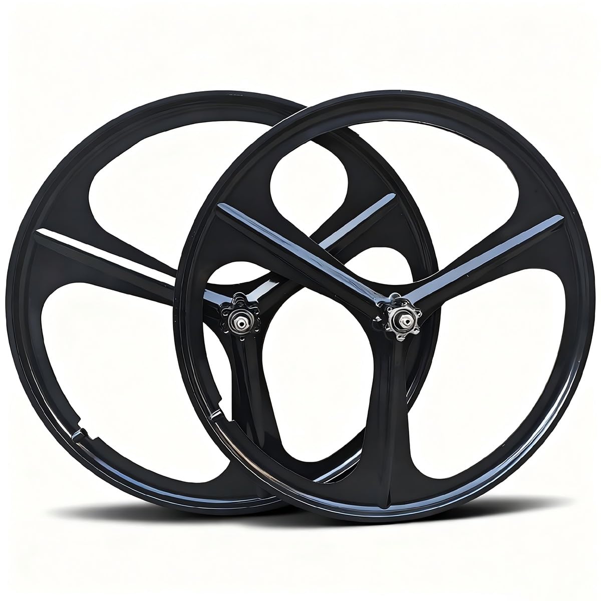 Laufradsatz 24/26/27,5/29 Zoll Magnesiumlegierung Einteiliger Fahrradrad 3-Speichen-Felgen Hinterrad/vorderrad 100 X 135 Mm Für 6-9 Gänge Schwungrad Scheibenbremse