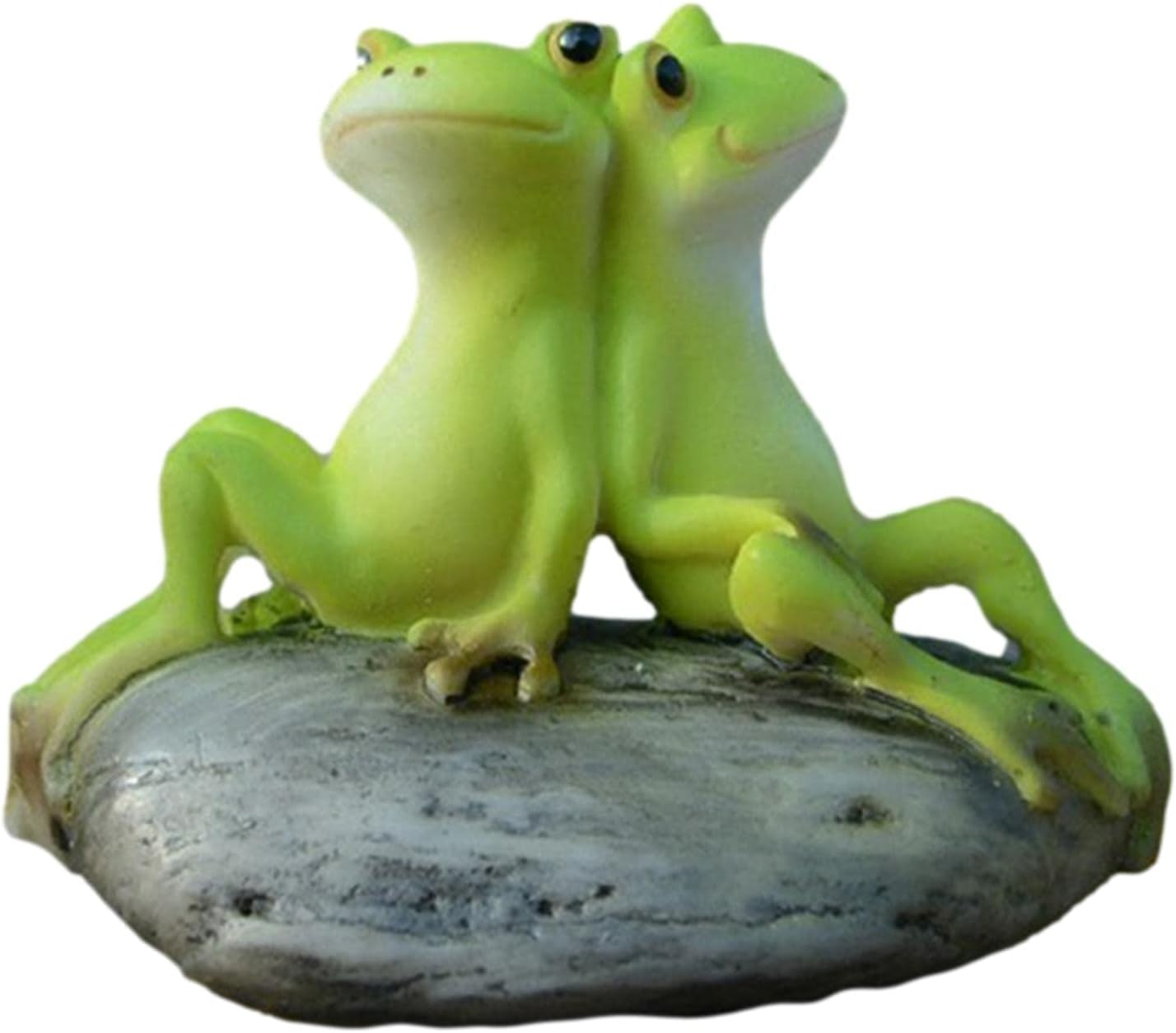 Gartenfigur Frosch - Niedliche Teichdeko Aus Harz Für Garten, Balkon & Blumentopf