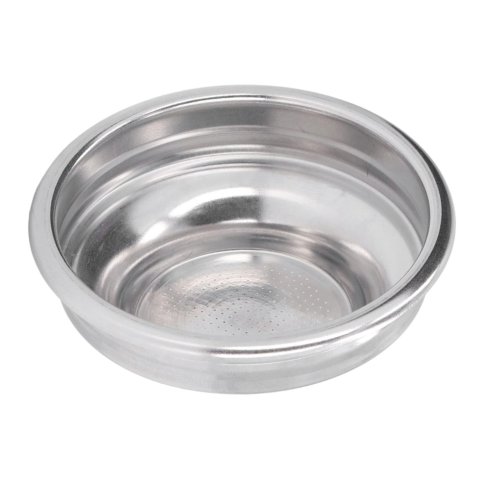 Dioche 18g PortafPortafilter Stainless Steel Coffee Filter Basket 58mm Handle Porous Design Easy for Perfect Brew 1 Cup