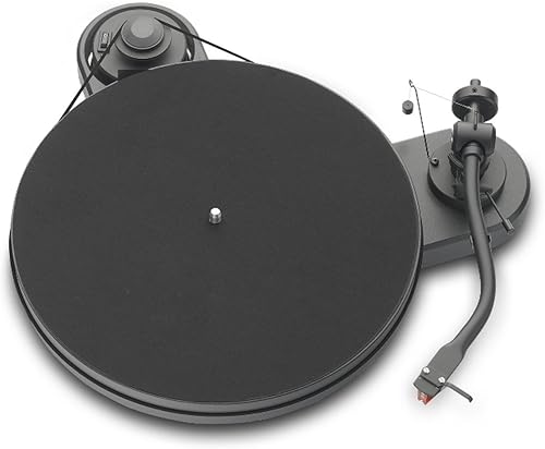 Pro-Ject Audio Systems RPM 1 3 Plattenspieler  MM Tonabnehmer Ortofon Red  mattschwarz