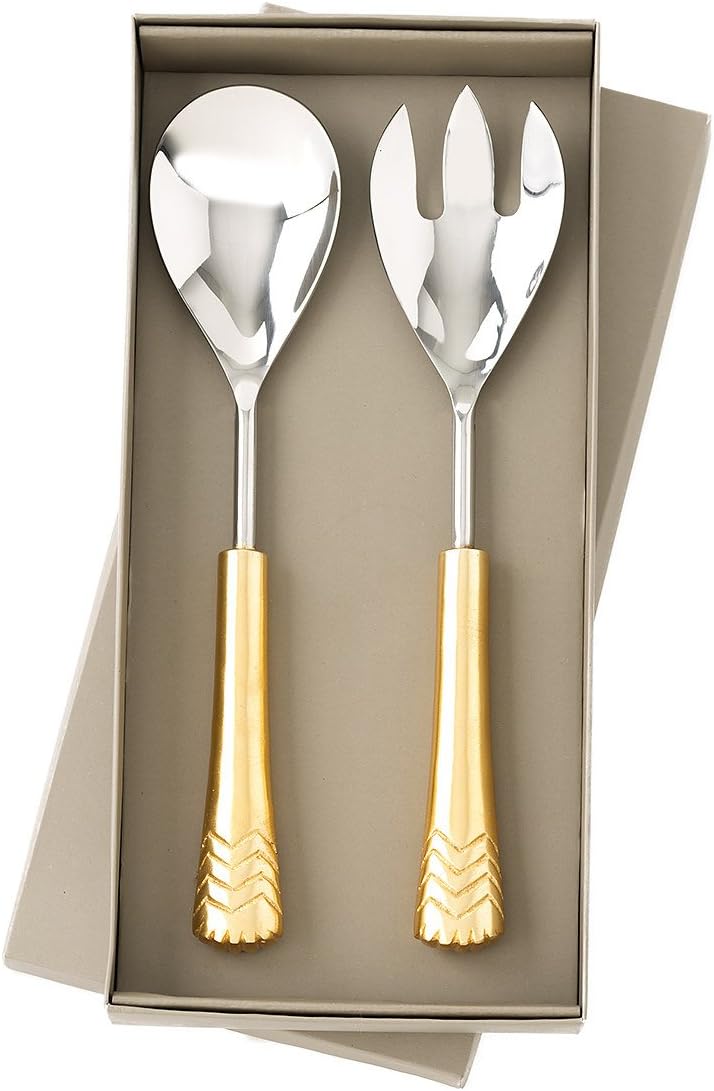 Shiraleah Chicago Liberty Salad Servers