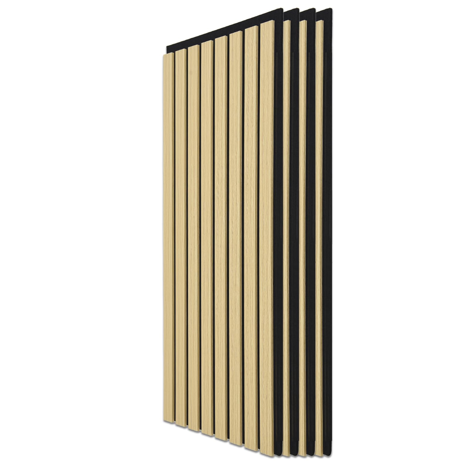 art3d lot 4 panneaux acoustiques lattes
