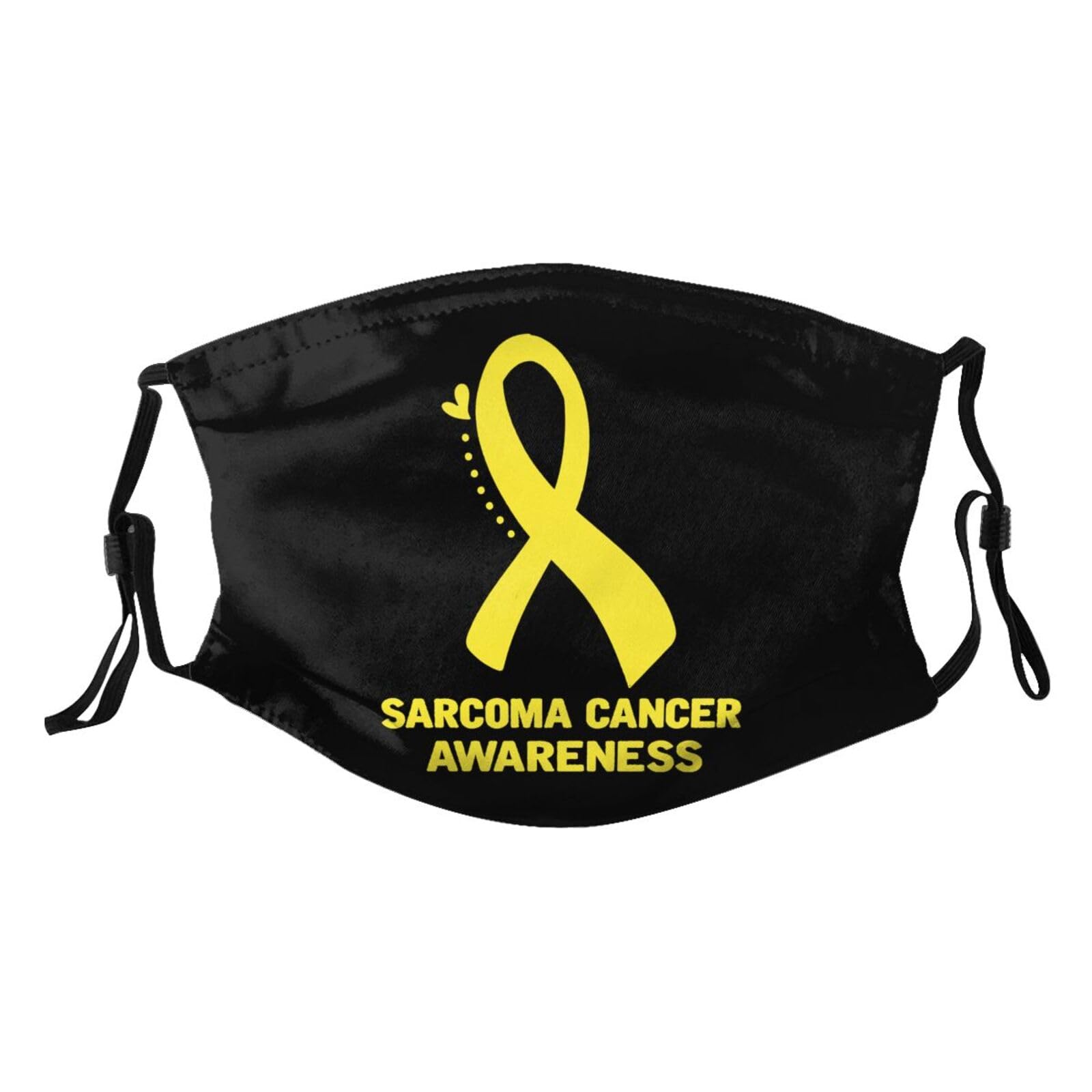 Sarcoma Cancer Awareness Adult Dust Mask Adjustable Dust Face with 2 Filter34