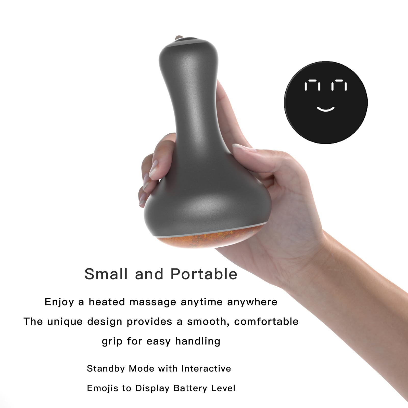 Piedras calientes para masaje, piedras calientes masaje muscular con calentador, piedra bian natural inalámbrica, gua sha eléctrica para spa en casa