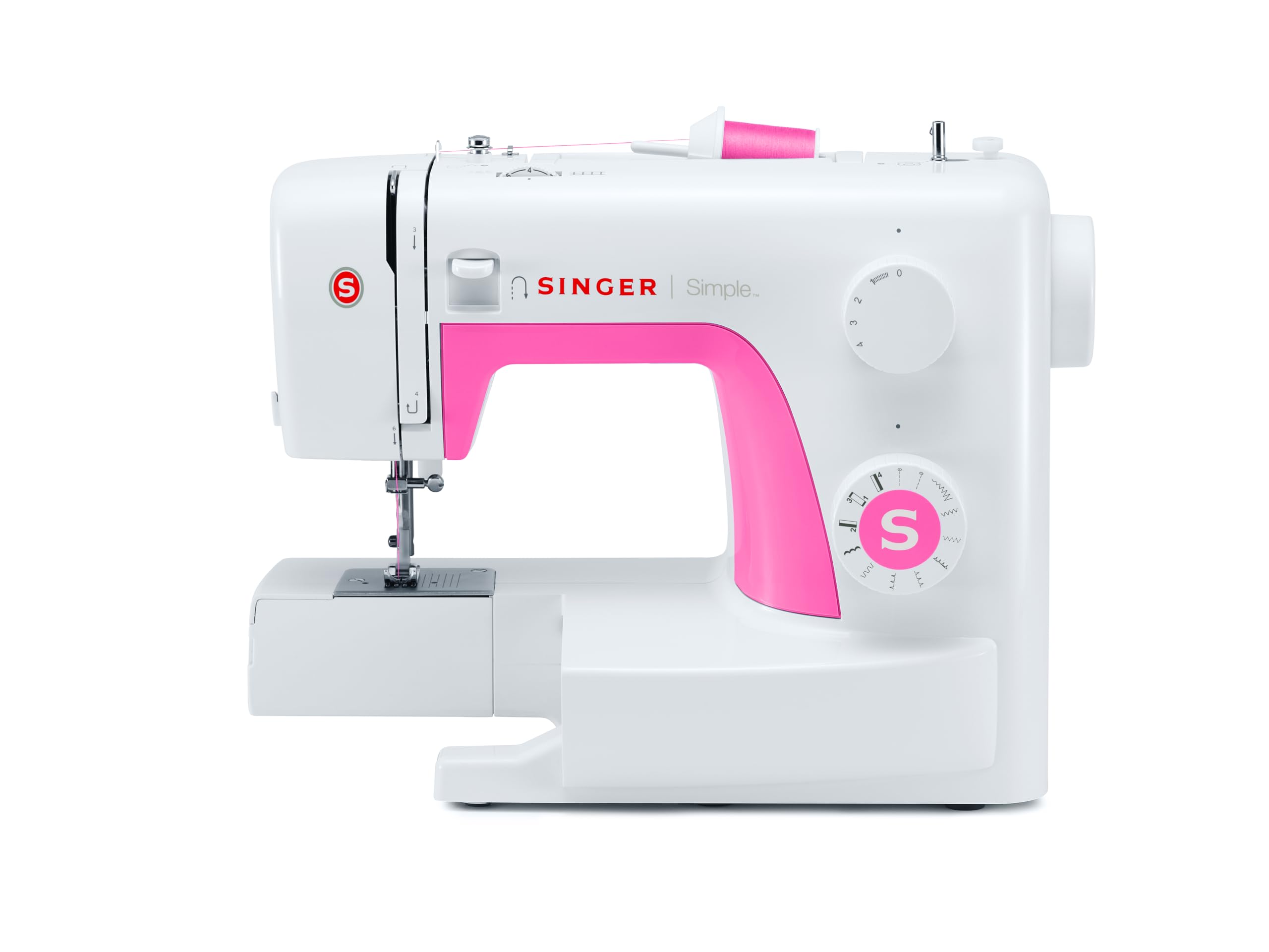 Machine à Coudre électrique Portable Légère For Débutants, Couture Avant Et Arrière Et 12 Types De Points De Couture, Machine à Coudre électrique