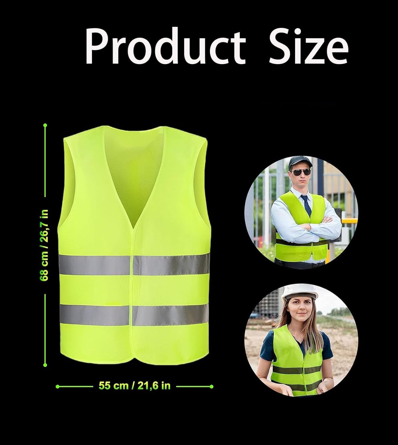 Gilets de sécurité pour Smart #1#3#5