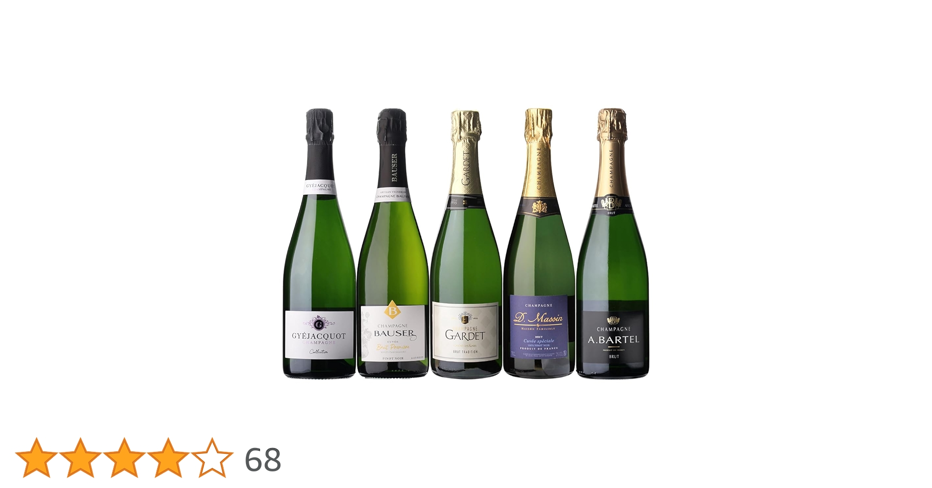シャンパンセット　750ml×4本 シャンパン スパークリングワイン 白 セット フランス 4本 wine