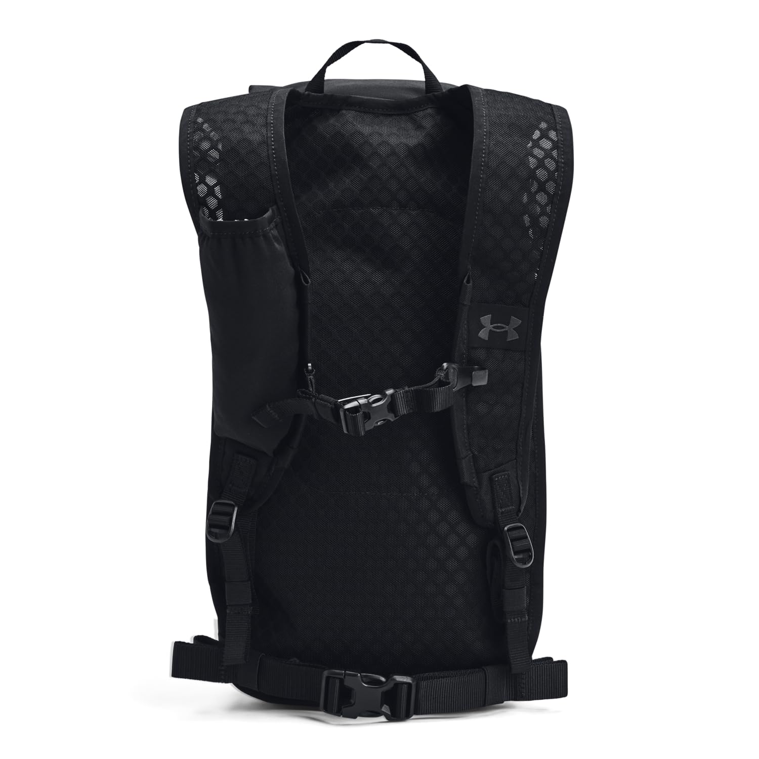 Under Armour 1378411 Mochila de Entrenamiento Flex Trail Backpack Unisex, Unitalla, Color Negro, Negro, talla única, Casual