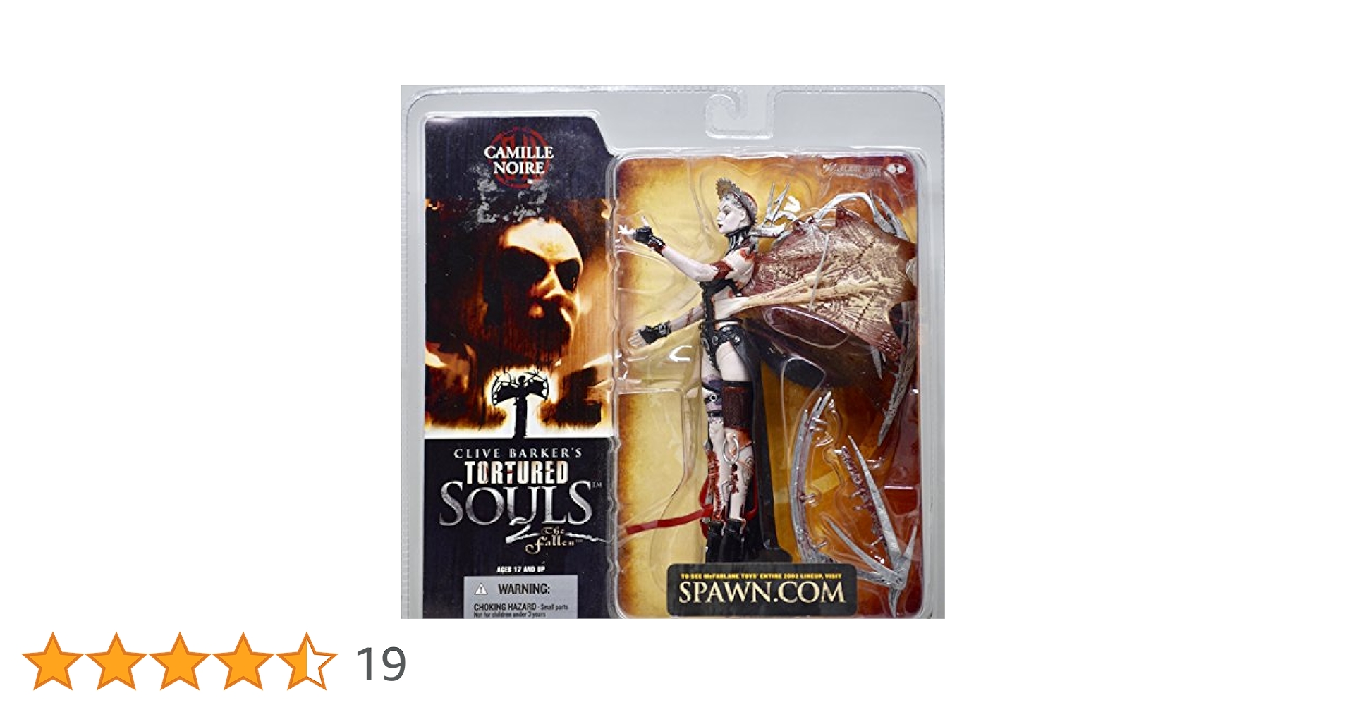 Tortured Souls Camille Noire フィギュア McFarlane Toys Clive Barkers Tortured Souls Tortured Souls 2