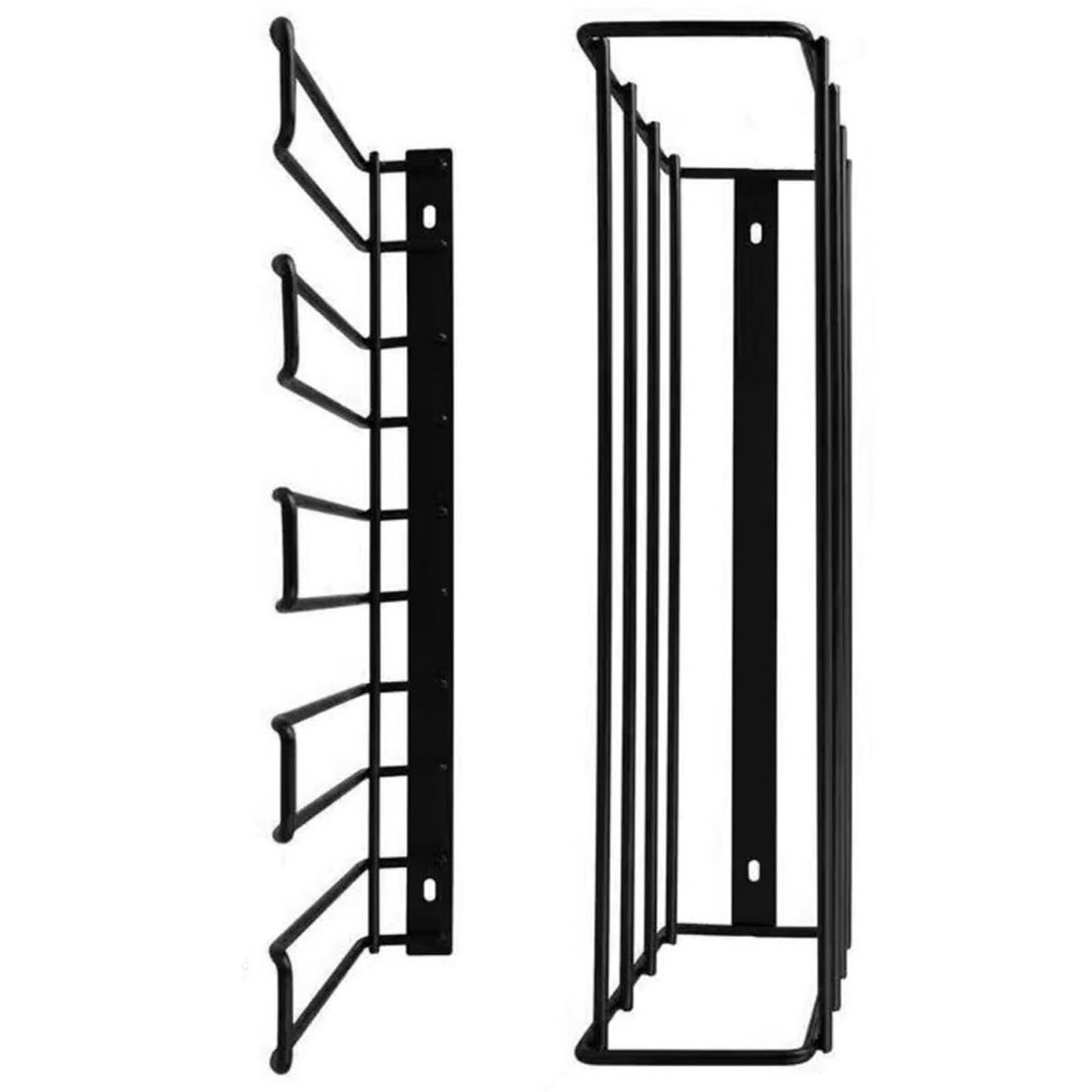 NEWFT Power Tool Organizers Drill Holder Heavy Duty Garage Storage Rack Metal Shelf Holder for Workshop and Shed Organization Drill Wall Mount Garage Storage Rack