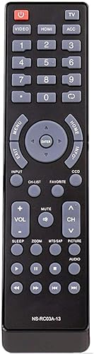 ALLIMITY NS-RC03A-13 Reemplazo de control remoto para Insignia TV NS32L240A13 NS-55E480A13 NS-39L240A13 NS-32E320A13 NS-32L240A13; NS-46E480A13