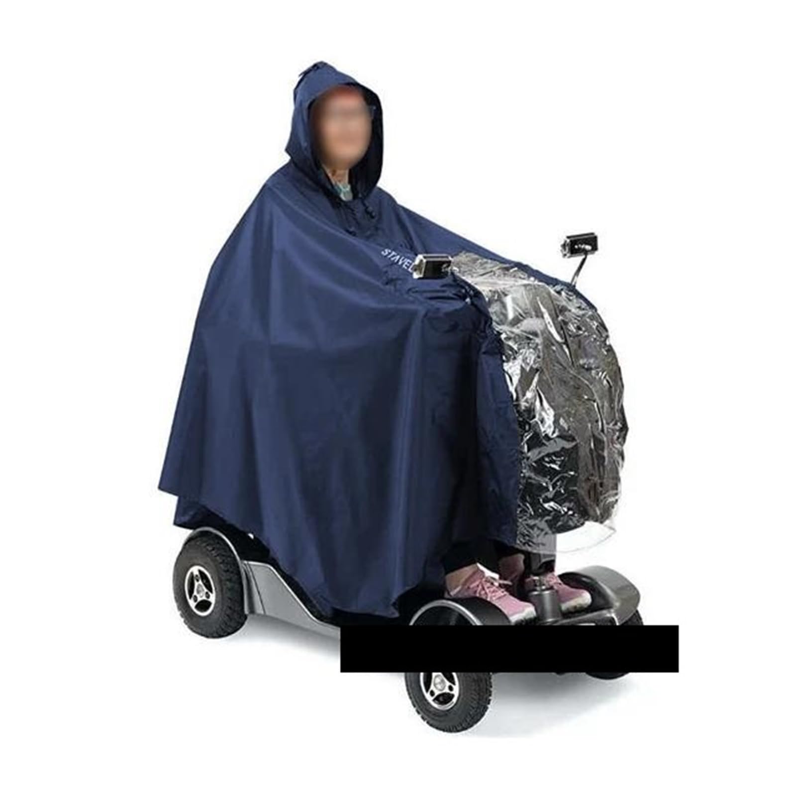 Universal Wasserdichter Roller Poncho Rollstuhl Regenmantel Fahrrad Regenbekleidung Elektrisches Radfahren