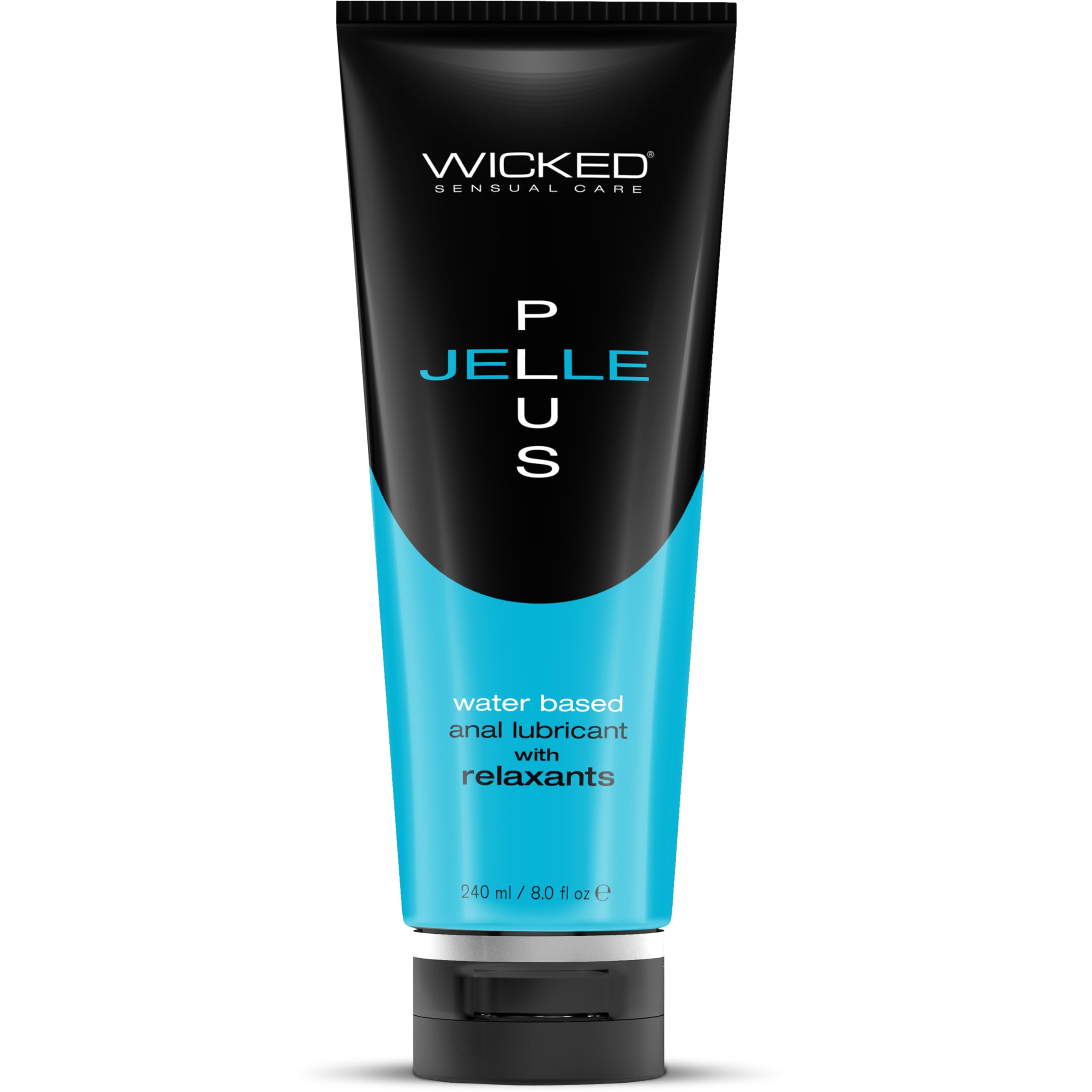 Wicked Sensual Care Jelle Plus Gel Lube 8 oz (240 mL) - Water