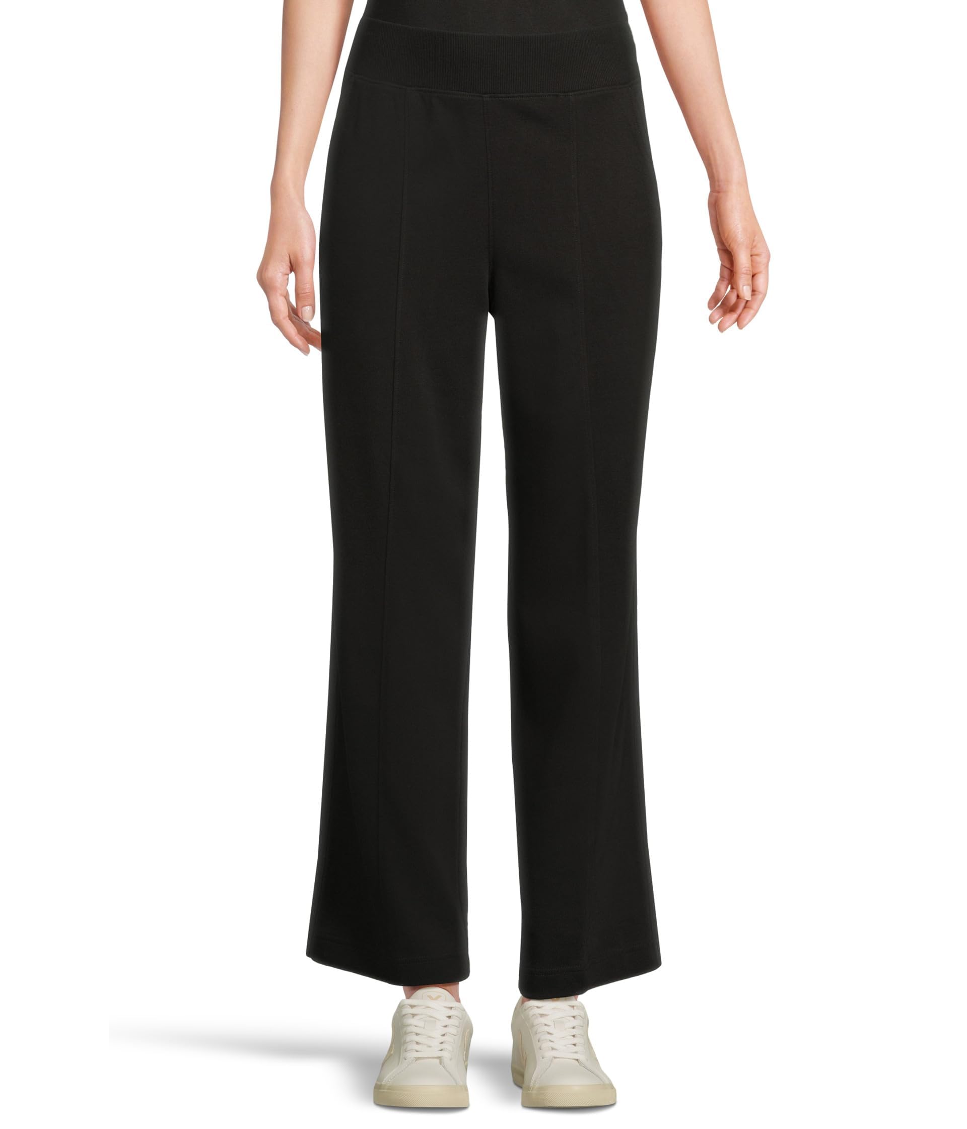 Pact Womens Airplane Pintuck Wide Leg Pants