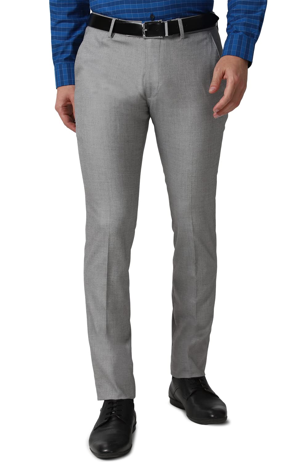 Grey Formal Trousers-image-1