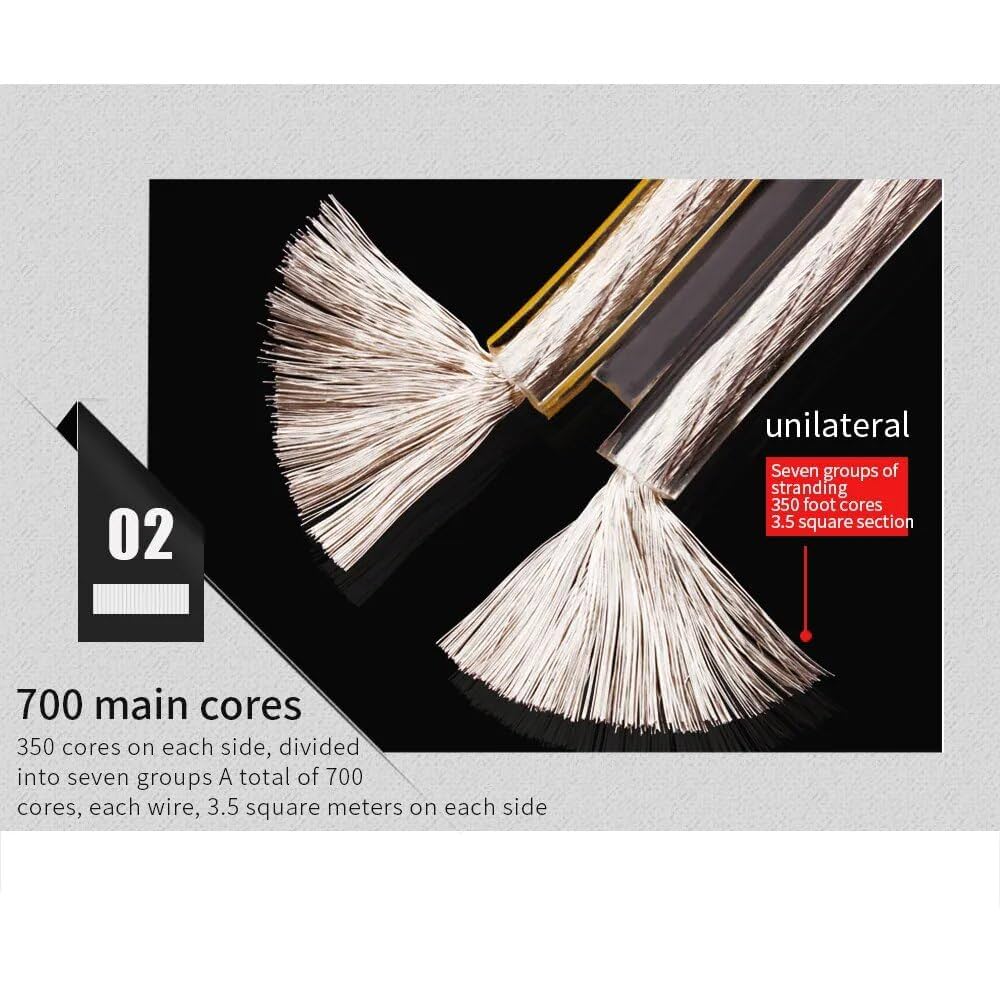 Amazon.co.jp: 6N OFC 銀メッキ純銅ハイエンドスピーカー