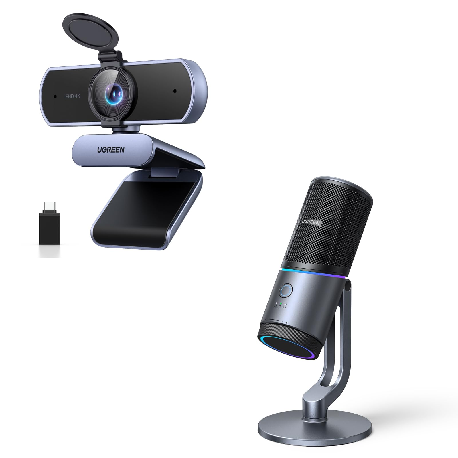 UGREEN FineCam Lite 4K mit Mikrofon Gaming für PC
