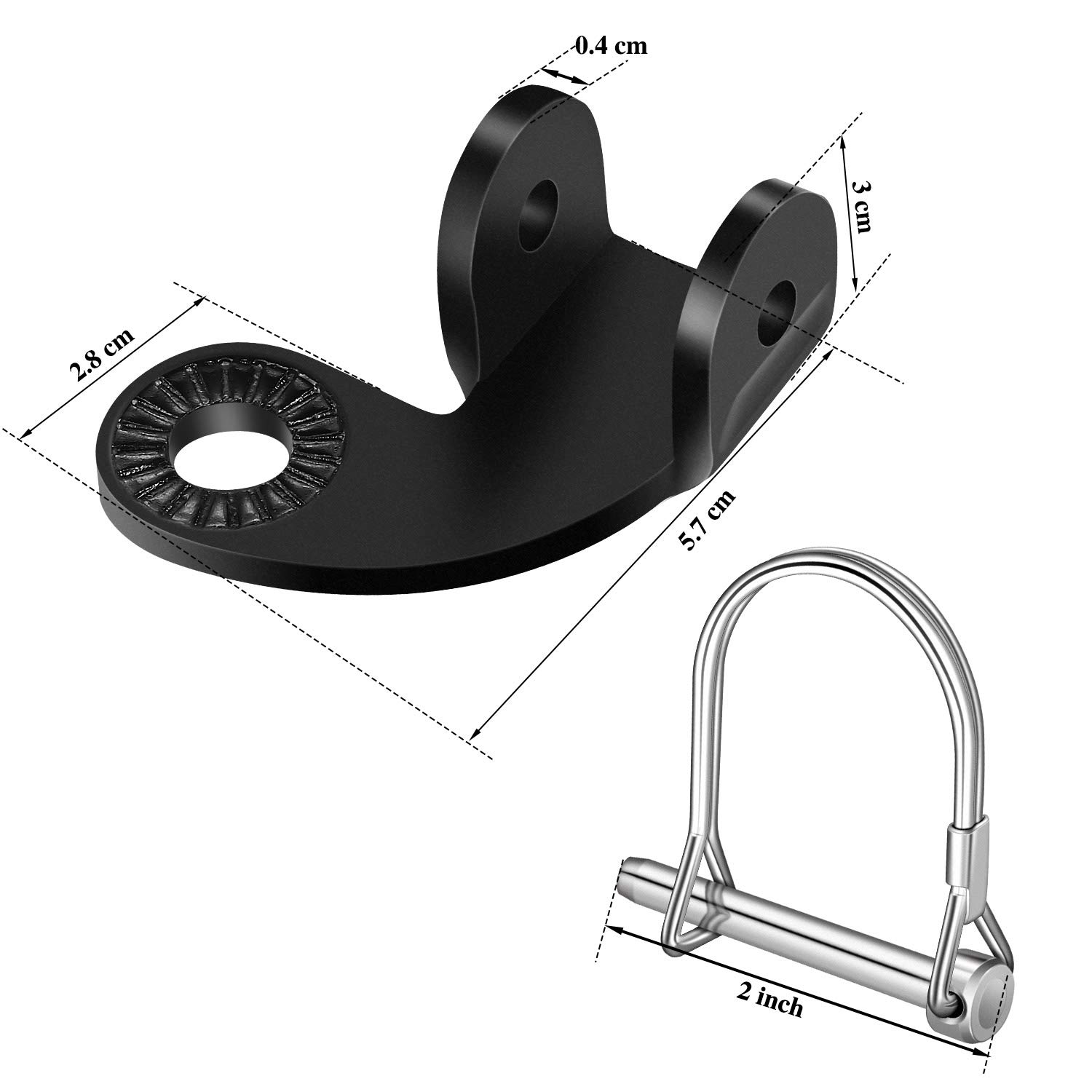 Bike Trailer Coupler Bicycle Trailer Hitch Adapter Metal Instep Bike