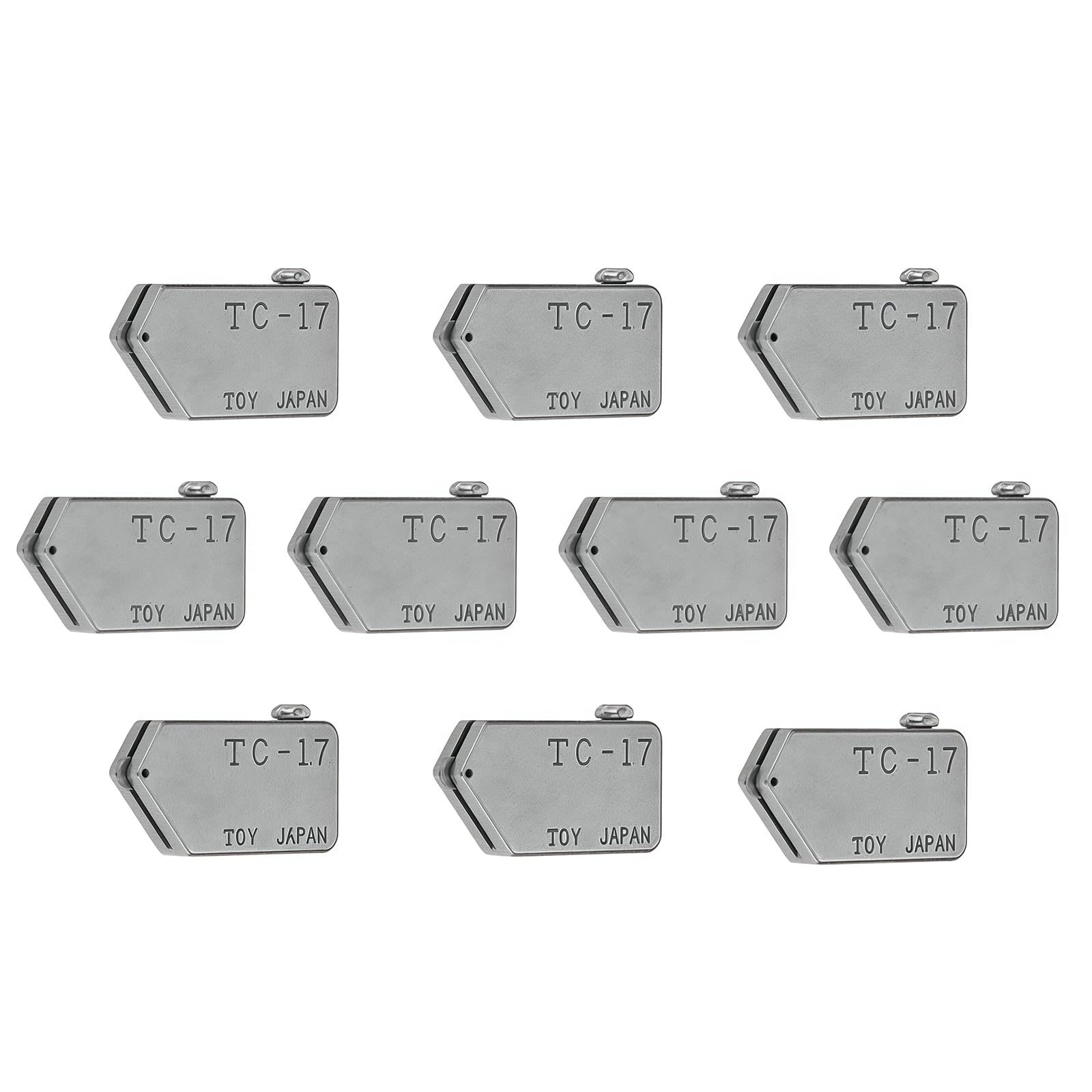 10pcs Replacement TC-17 Cortador de Vidrio for Toy Glass Cutter for Stained Glass Cutting Tool Plexiglass Cutter Head TC17 Blade Replacement Pencil Style Straight Mirror Tile Cutting Head