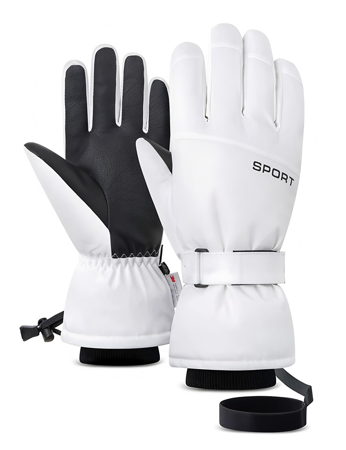 DOOK SNOW Luvas de neve, luvas de esqui, luvas para clima frio