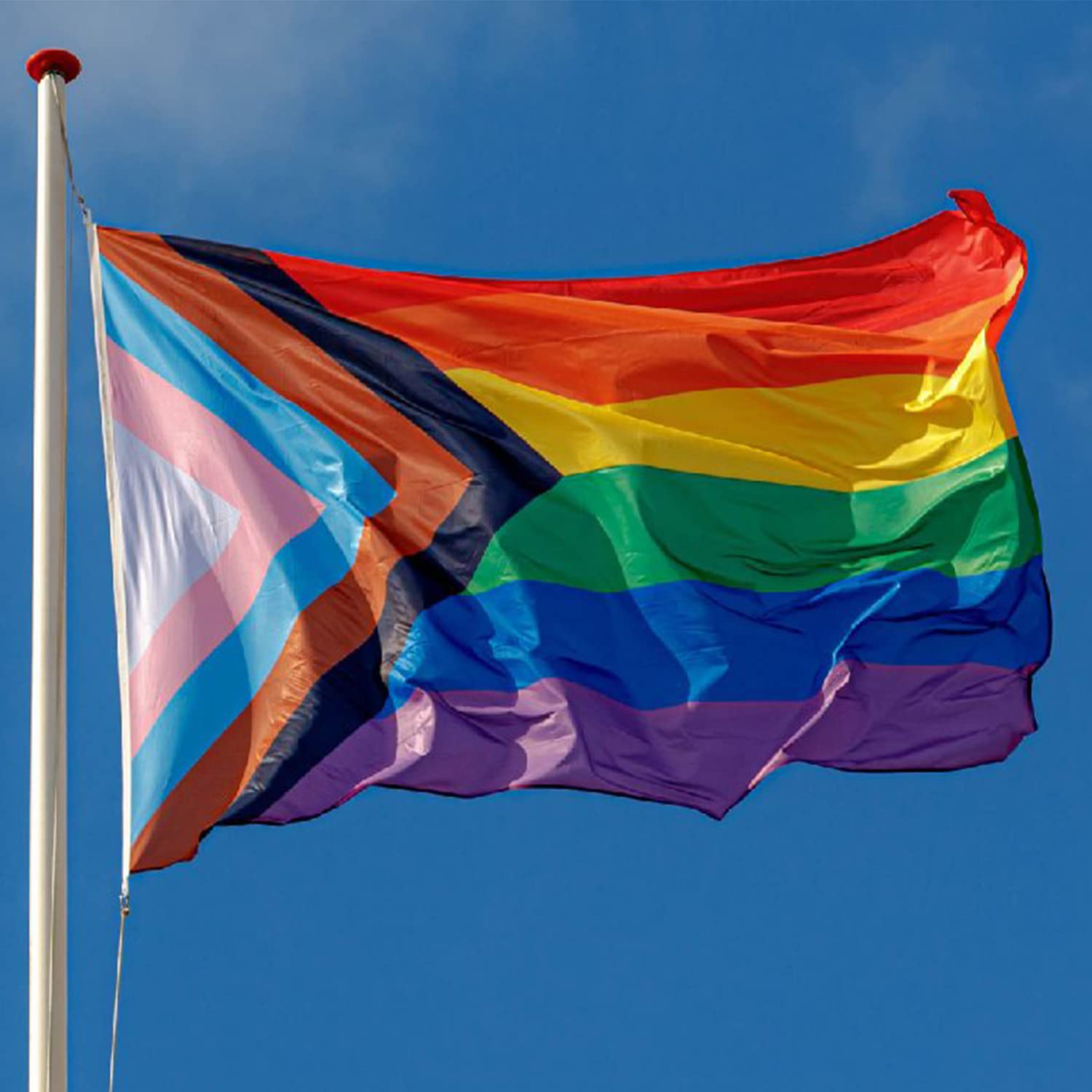 Pride Flag 3x5 In The Breeze 12 Inch By 18 Inch Rainbow Flag - Rainbow Grommet Flag Gay Pride Flag - Foto 8