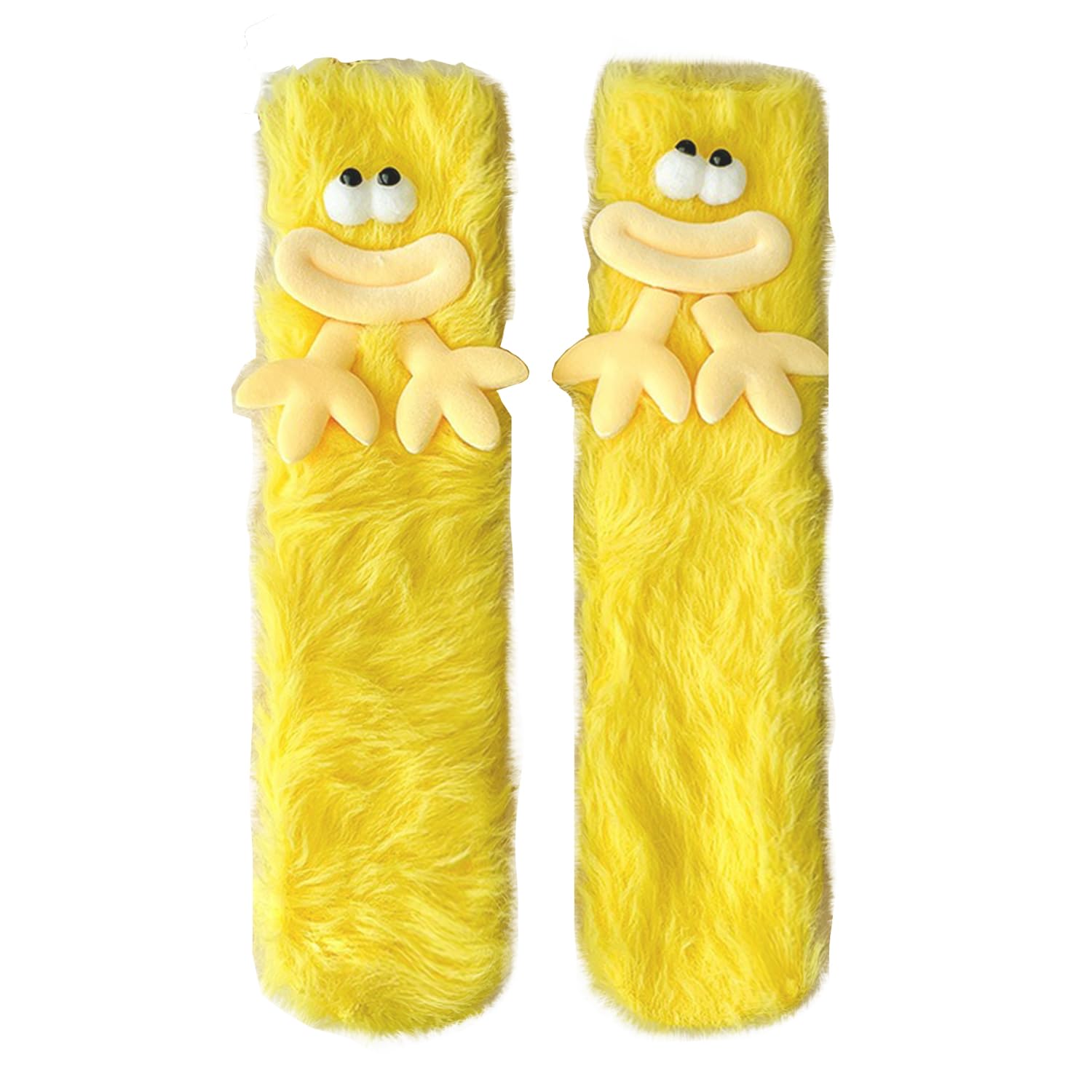 TFTSR Crazy Funny Fuzzy Silly Socks for Kids Women,Girls Fluffy Slipper Novelty Fun Socks,Boy Men Cute Cozy Soft Animal Socks