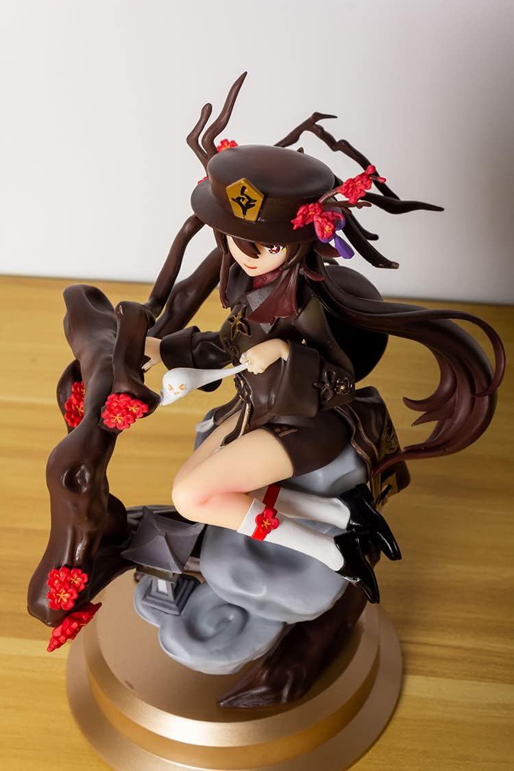 Genshin Hu Tao 1/7 Figure Game Liyue Character PVC Anime Model Toy (Sitting)