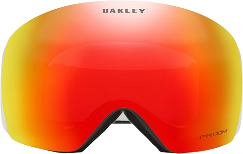 Vista 32 de Oakley Gafas de nieve Flight Deck L Correa negra mate/lente iridio zafiro nieve Prizm