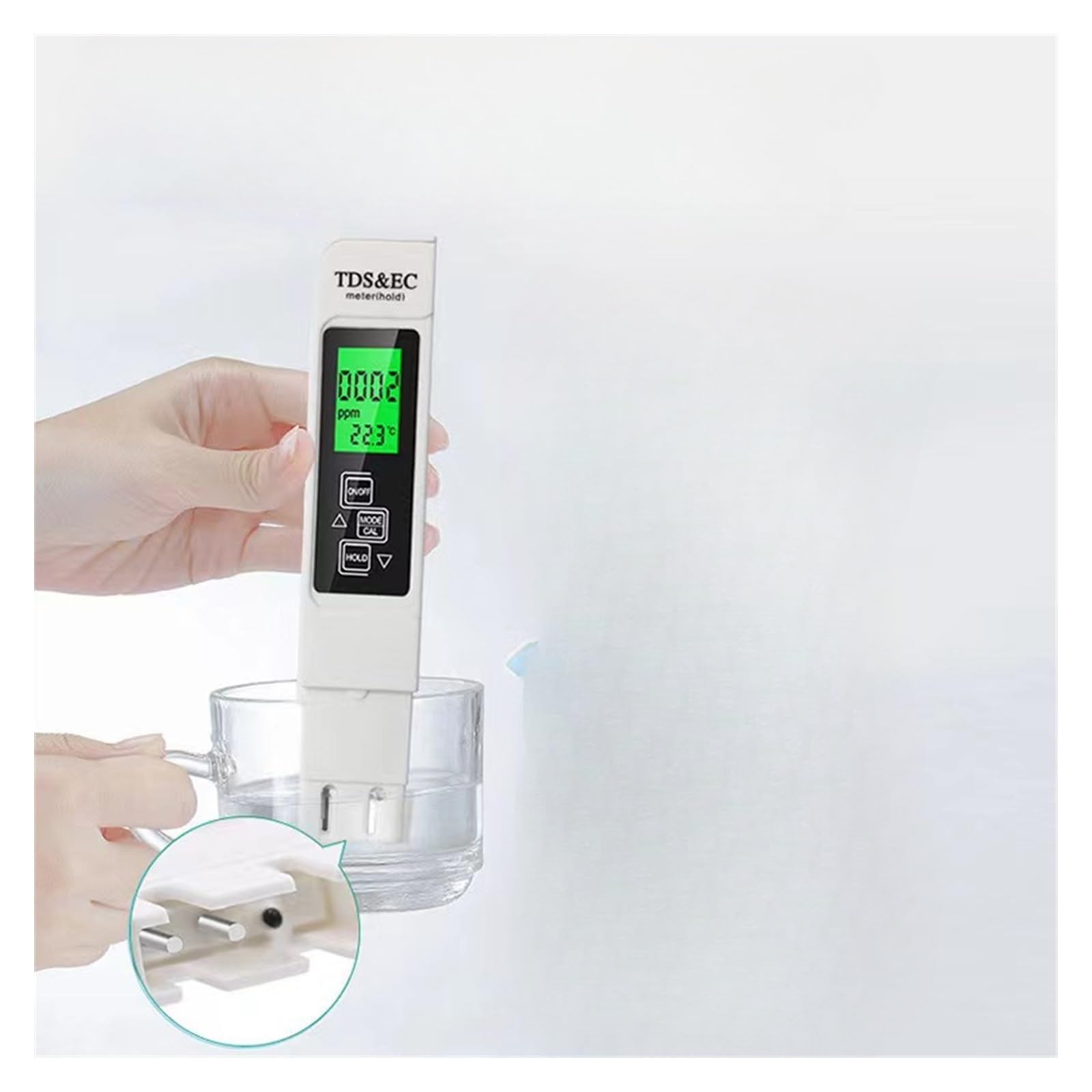 Amazon | 水質測定器、 3 で 1 テスター水道メーター TDS EC 温度計