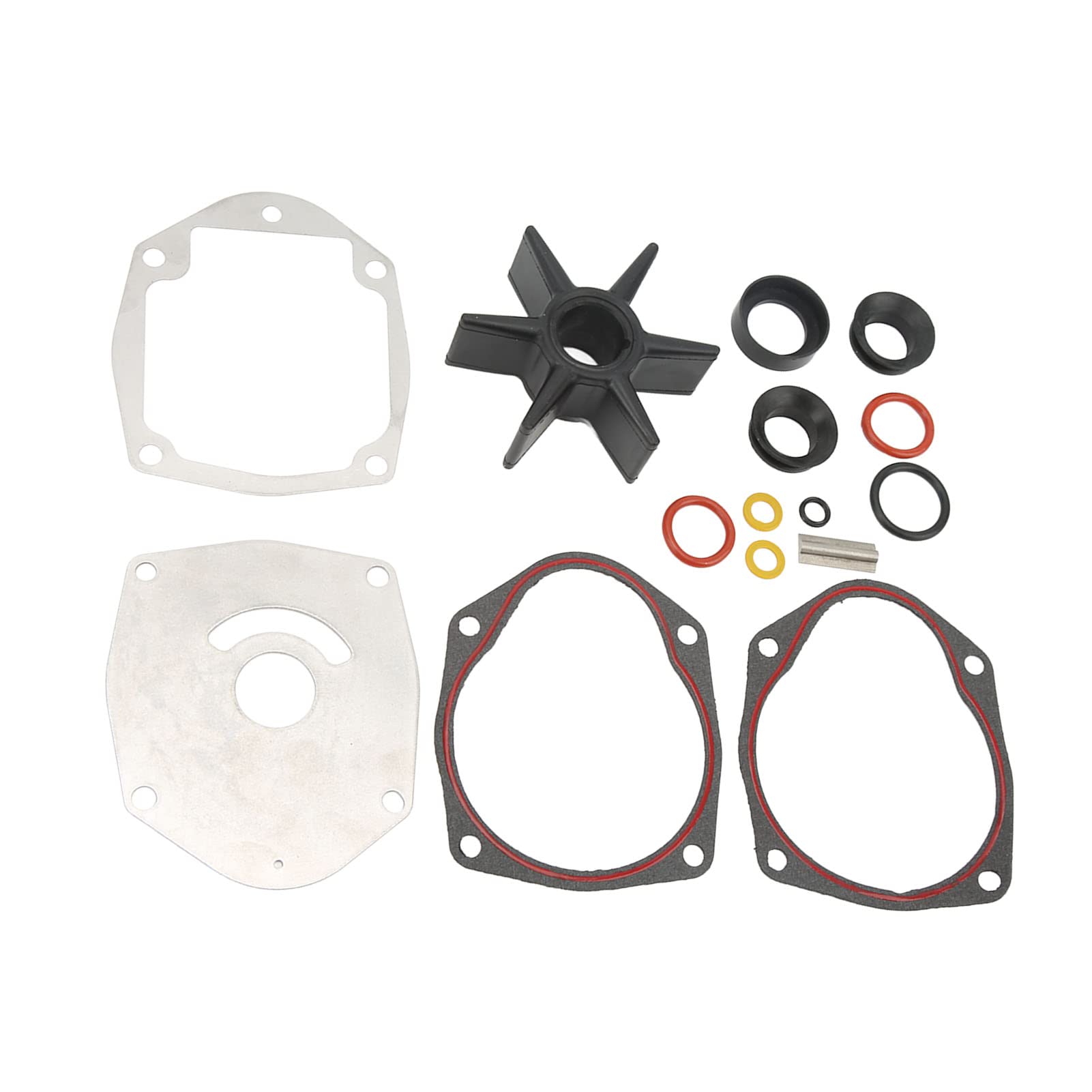 Marine Water Pump Impeller Kit Water Pump Repair Kit 47 8M0100526 Impeller Rebuild Set for Mariner 40 45 50 60 75 90 115 80 100