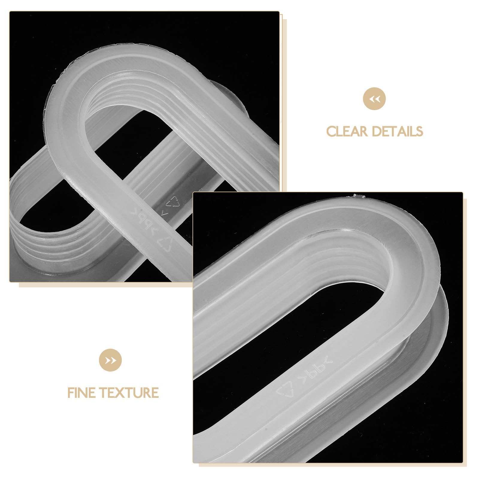 STOBAZA 10pièces Poignées Plastique pour Cartons Poignée de Transport Robuste pour Boîtes Carton Ondulé Accessoires de Prise pour Déménagement et Manutention Facile